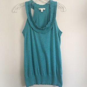 Banana Republic Turquoise Sleeveless Sweat…